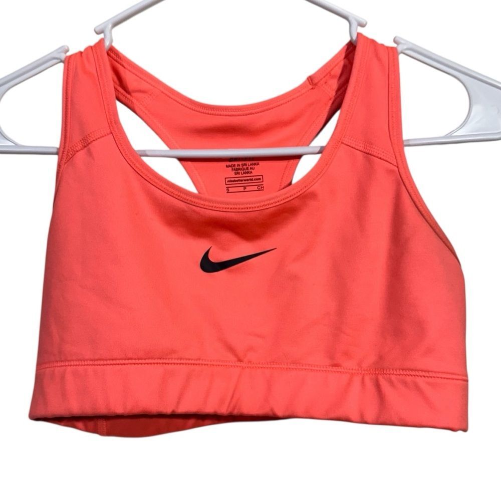 Nike Dri-Fit Coral Medium Impact Racerback Sports Bra